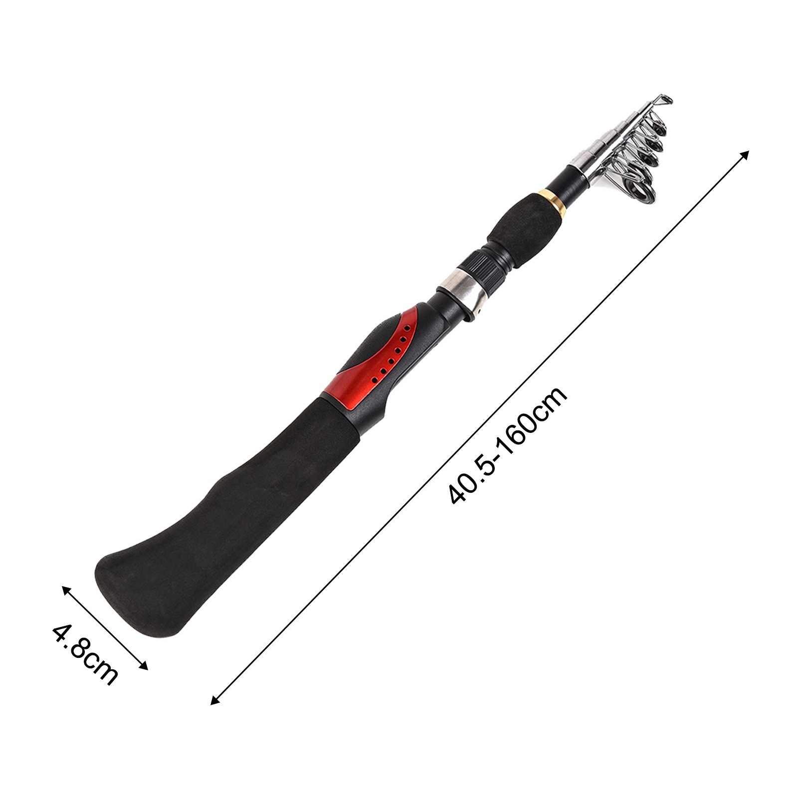 Fishing Rod and Reel Combination Set 1 6M Lightweight Fishing Equipment