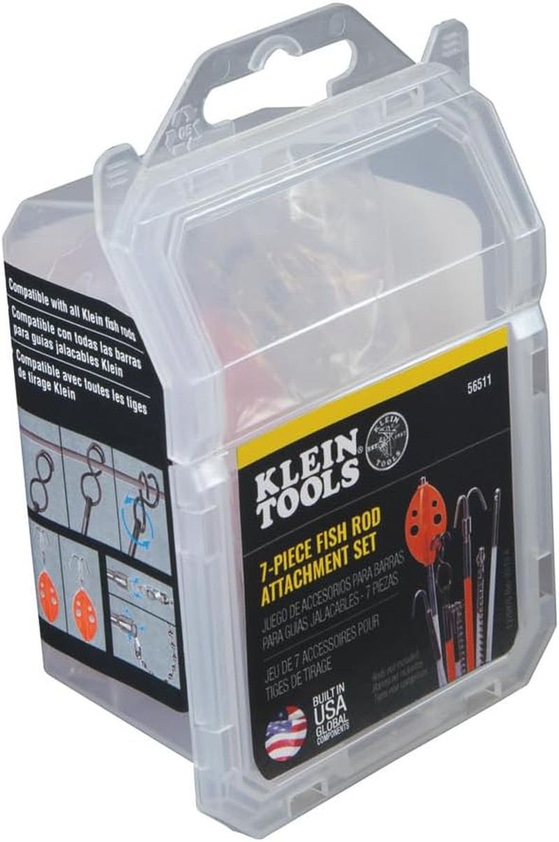 56511 Splinter Guard Wire Fish Rod and Glow Rod Attachment Set with Double-S Hoo