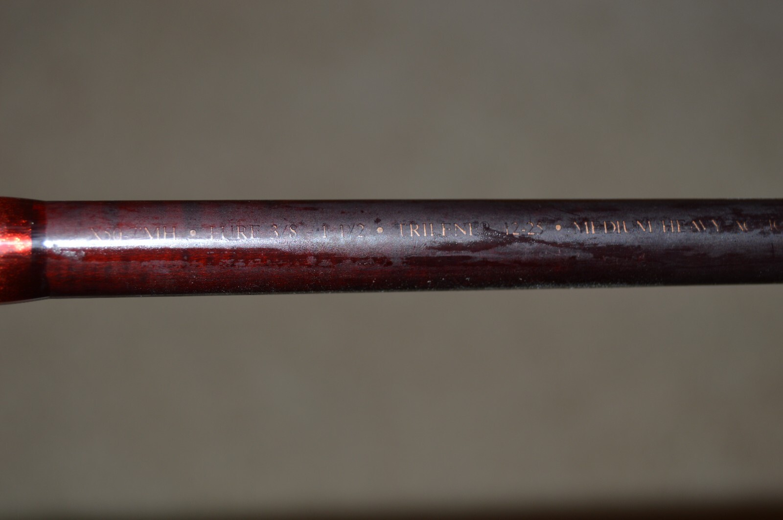 berkley bionix im6 graphite baitcast fishing rod 6′ 6″ medium heavy USED