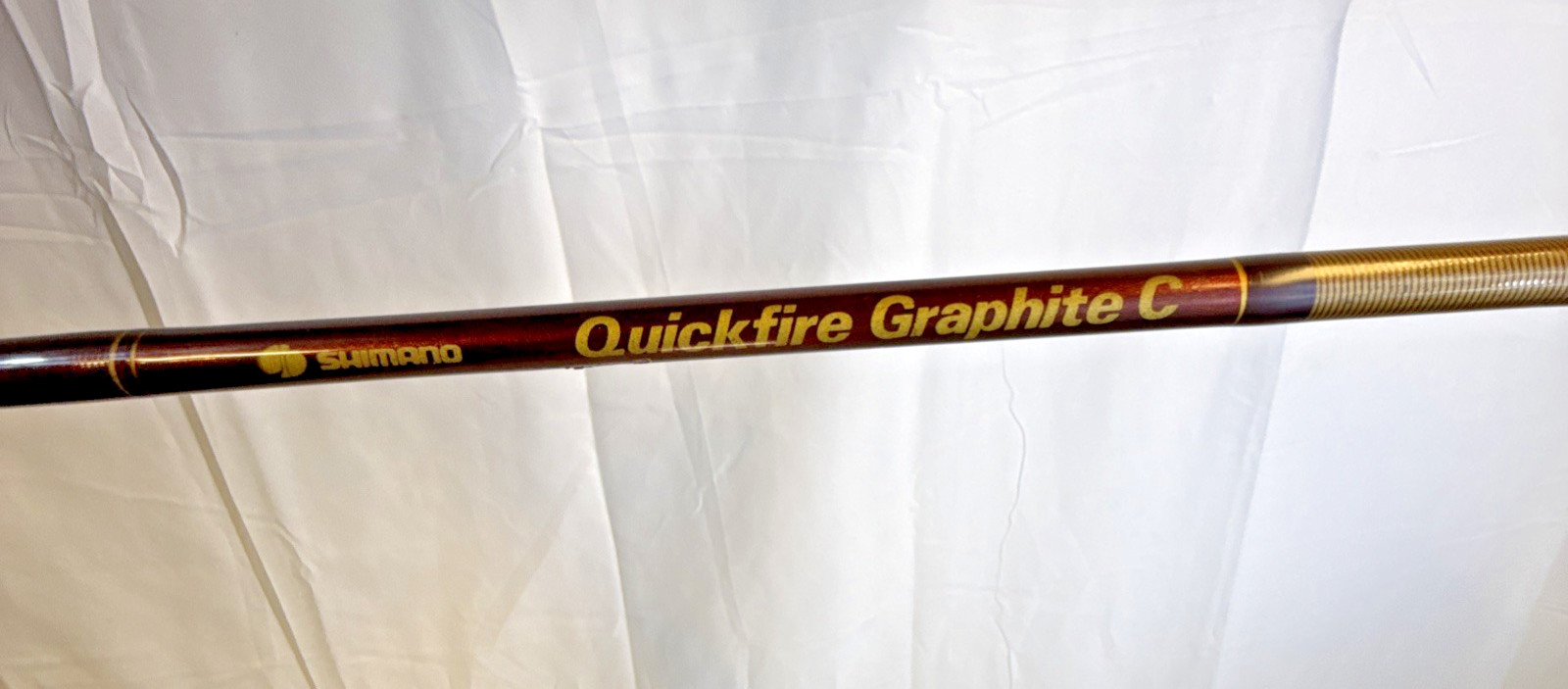 Vintage Shimano Quickfire Graphite C Light Special Spinning Rod 6′ 2-PC QGC-2601