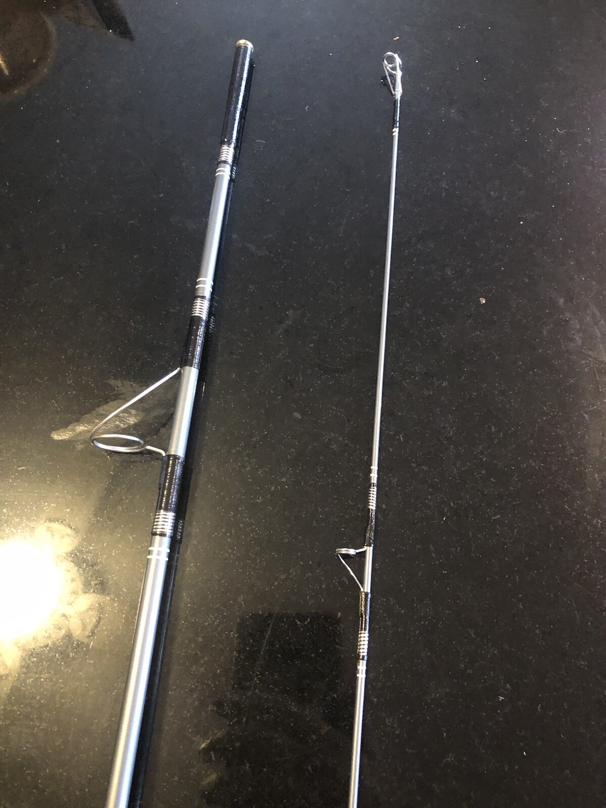 Fishing vintage Roddy Matic Model 804 6’6″ 2-piece glass fly rod Very Nice Con.