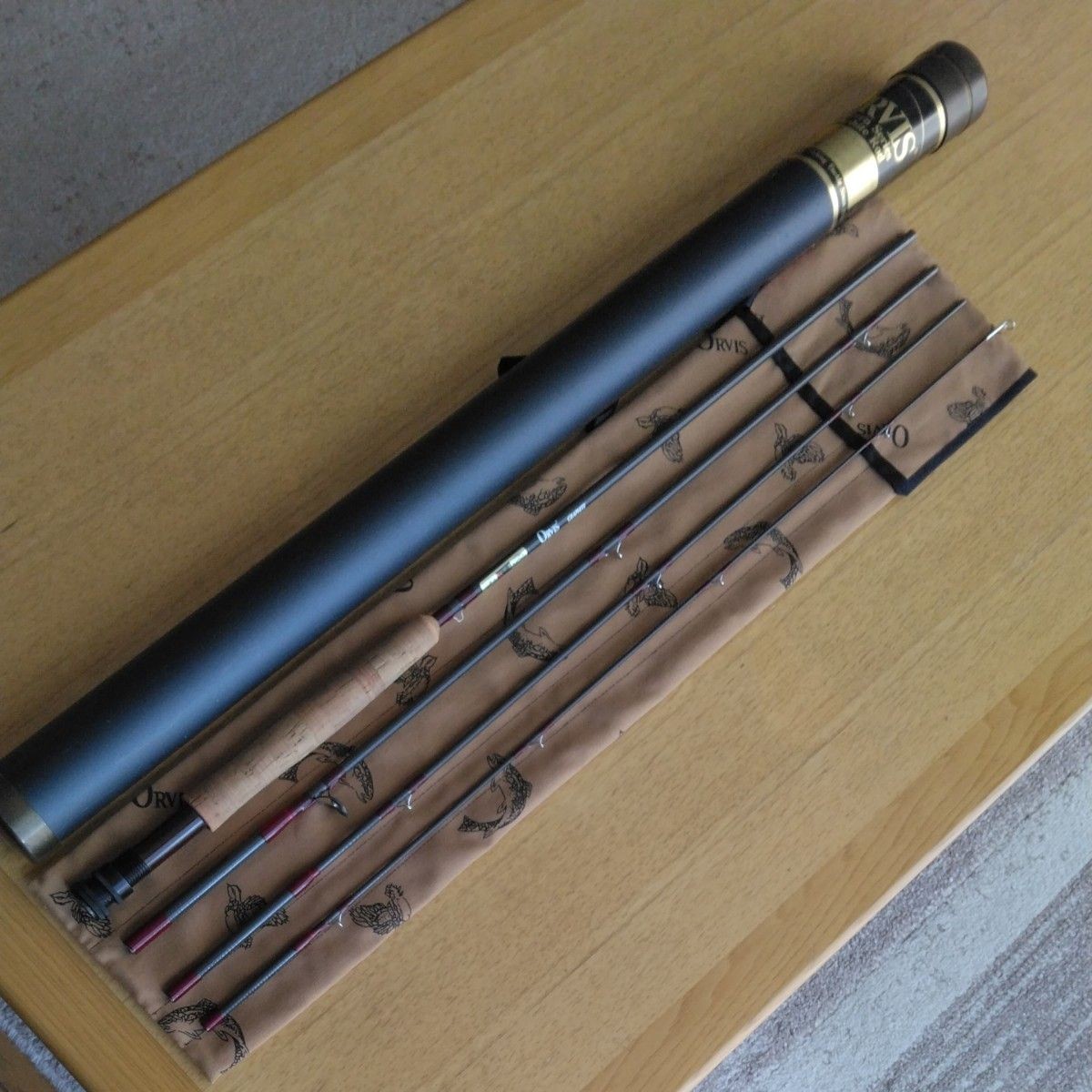 ORVIS Fly Rod WESTERN #6 8.5ft 4 pieces Fly Fishing