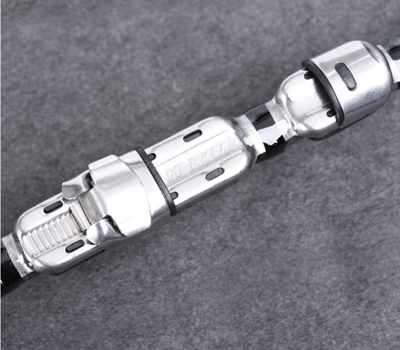 Carbon Fiber Telescopic Fishing Rod Travel Rod for Fishing Beginner and Angler