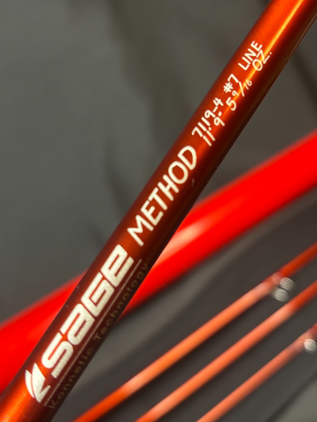 SAGE METHOD 7119-4 11ft 9in 7wt 4pc Excellent Condition /Serial AJ25479