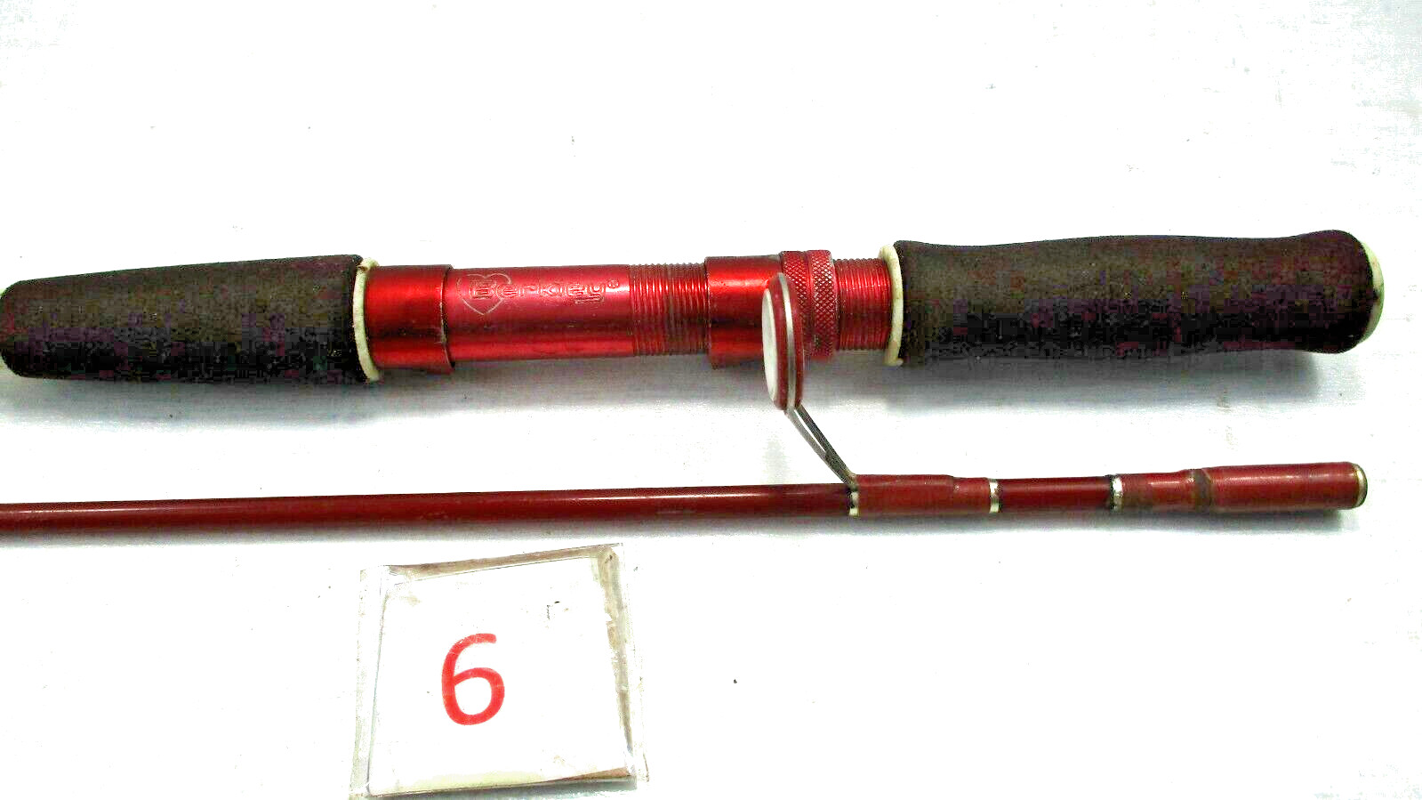 Vintage Berkley Chery Wood 6’6″ 2PC Fishing Rod
