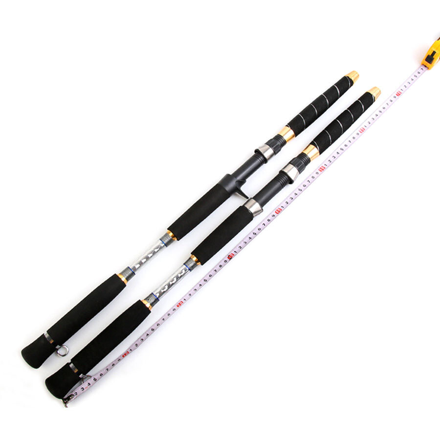 XC Jigging Rod 5’5″ 20-45lb Saltwater Spinning Rod 120# Casting Rod Solid Carbon
