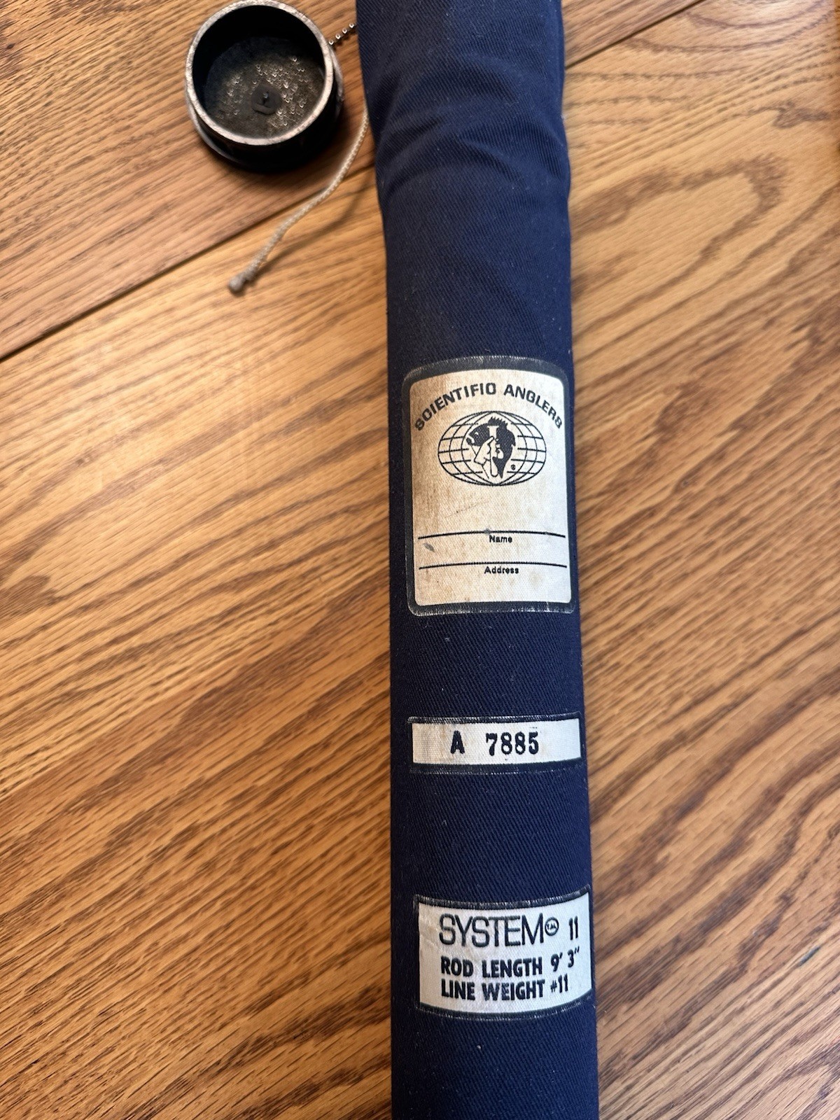 Scientific Anglers System 11 Fiberglass Fly Rod. 9’ 3” 11wt. W/ Tube and Sock.