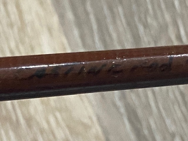Vintage Custom Fen G Lite 1 Pc Fiberglass Casting Rod 4′ 6″