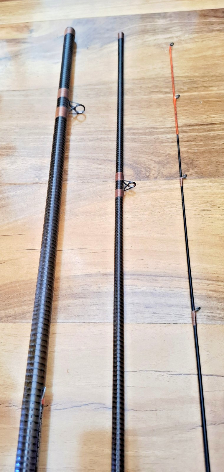 Daiwa Quiver Fishing Rod Lightning Graphite Coil 11ft 3 Piece Vintage