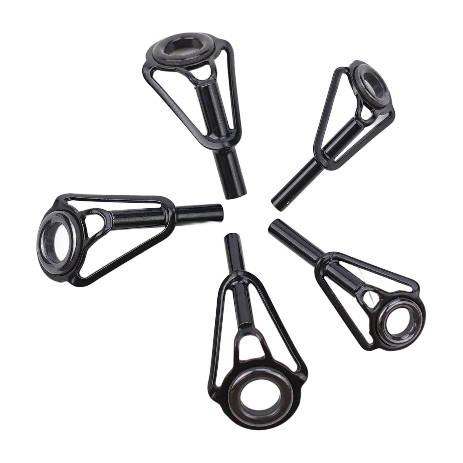 Complete Fishing Rod Tip Repair Kit 24PCS Stainless Steel Ceramic Rings Set