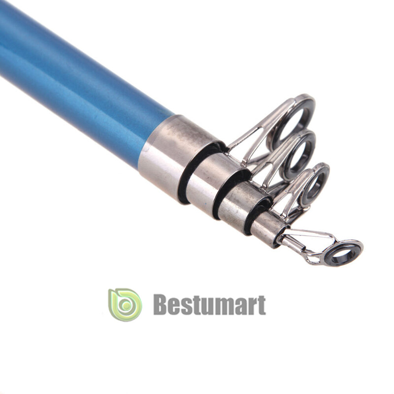 Heavy Duty Carbon Fiber Fishing Rod Travel Telescopic Pole Spinning Rod US