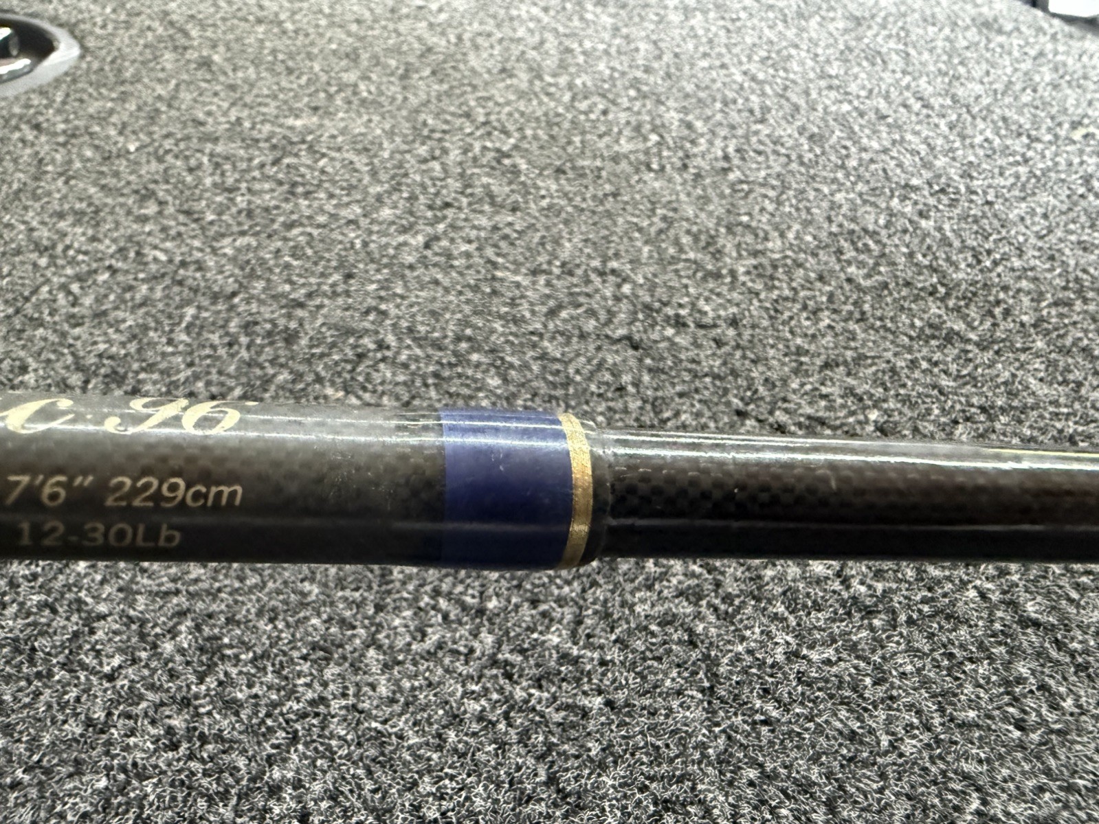 Kunnan Graphite Classic 96 8876H 7’ 6” Heavy Action Flipping Rod