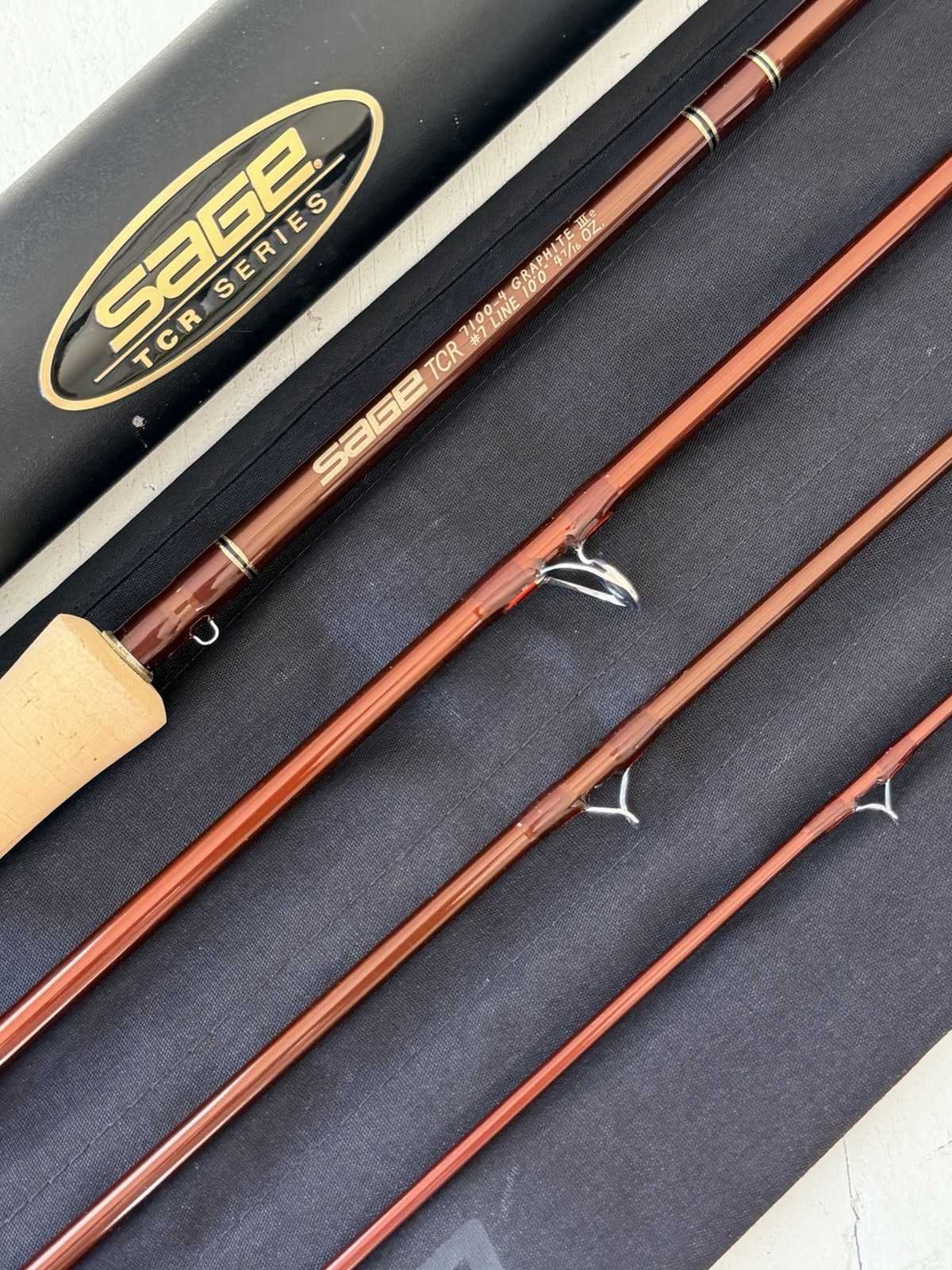 **BEAUTIFUL** 🔥 SAGE TCR 7wt. 10’ft~4pc FlyRod🔥~LEGENDARY~ 🔥