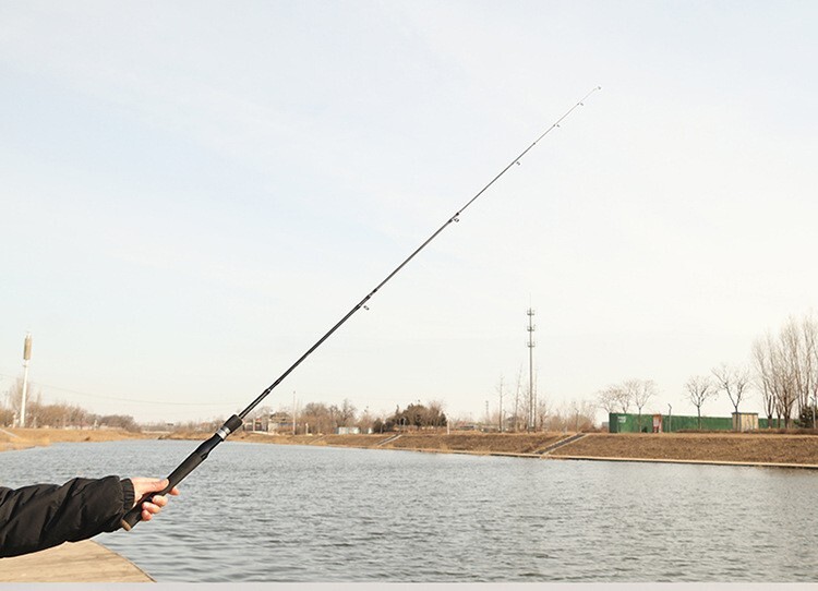 Fishing Rod Spinning Casting Carbon Fiber 5-6 Section Rod Fast Action UltraLight