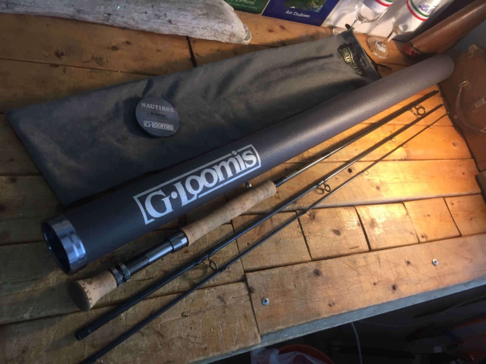 G LOOMIS FLY ROD NAUTIKOS 9′ 3 PC 10 WT FINE