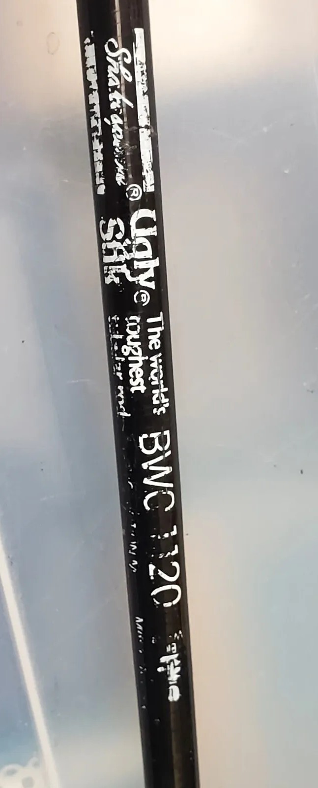 Rare & Nice 6′ 1pc Shakespeare Ugly Stik BWC1120 Casting Rod made In 🇺🇸