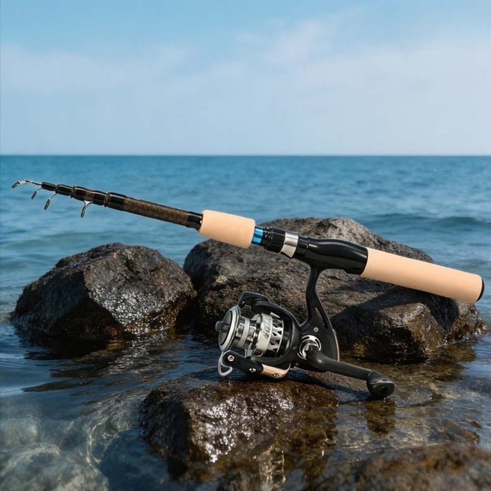 Lightweight Carbon Raft Fishing Rod Short Section Design 67g to 140g Weight