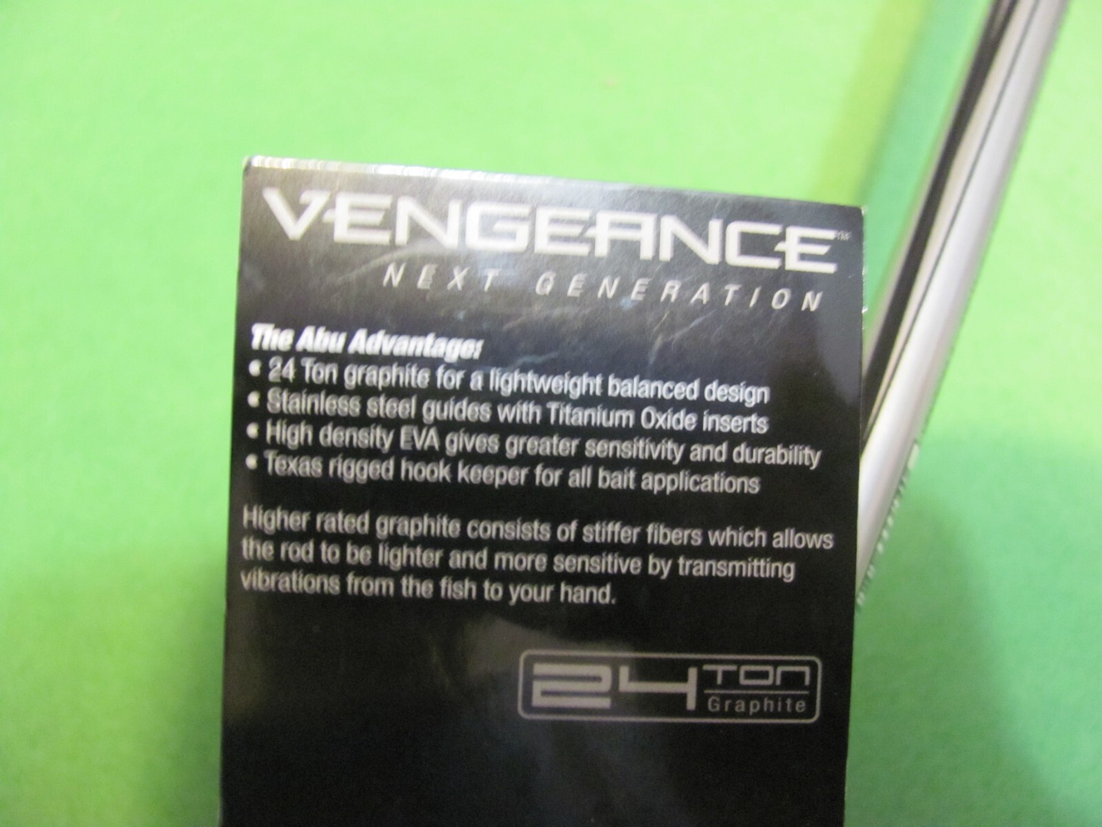 Abu Garcia Vengeance Next Generation 6′ 9″ MH. Action Casting 1-Piece Rod