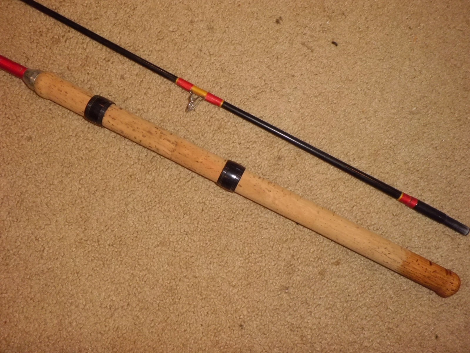 Vintage HARNELL Steelhead/Salmon Spinning 8′ Rod made in USA- 12 lb test