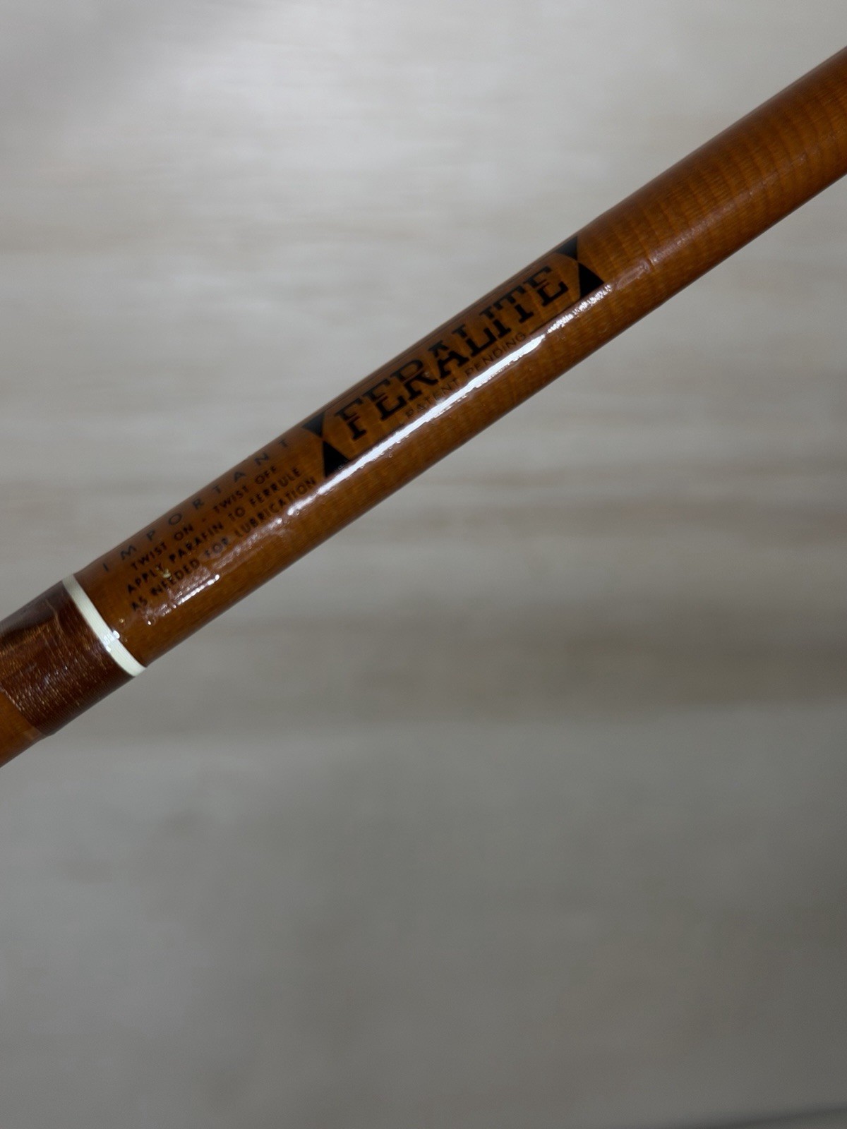 Vintage Fenwick Feralite Fly Rod FF 112 9’3 cork 2pc. EXCELLENT CONDITION