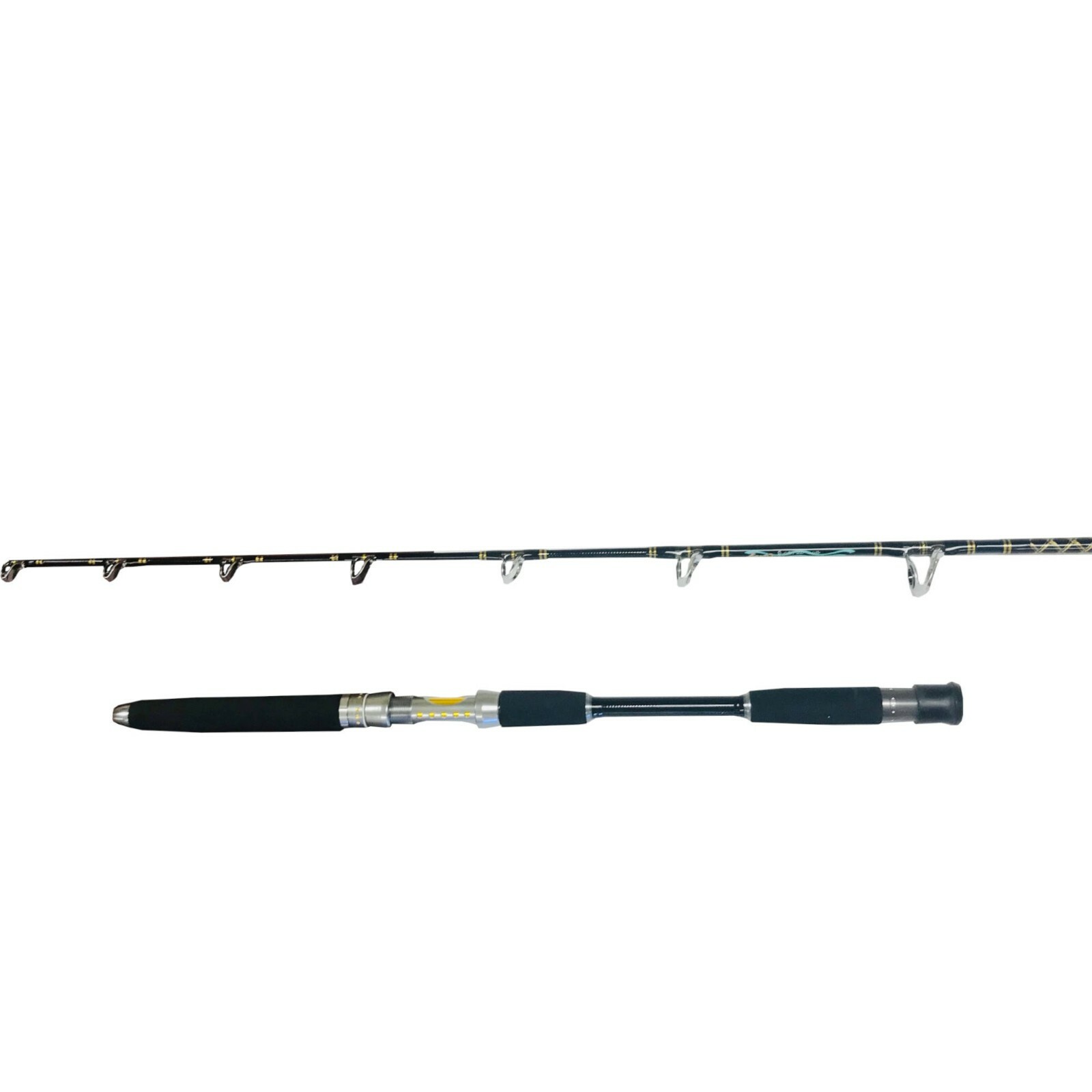 EatMyTackle Sailfish Edition 2pc. Fishing Rod | 20-30 lb. Moderate/Fast Action