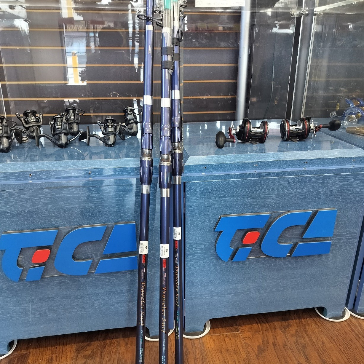 TICA 15’TC4 TELESCOPIC SURF ROD-5PCS