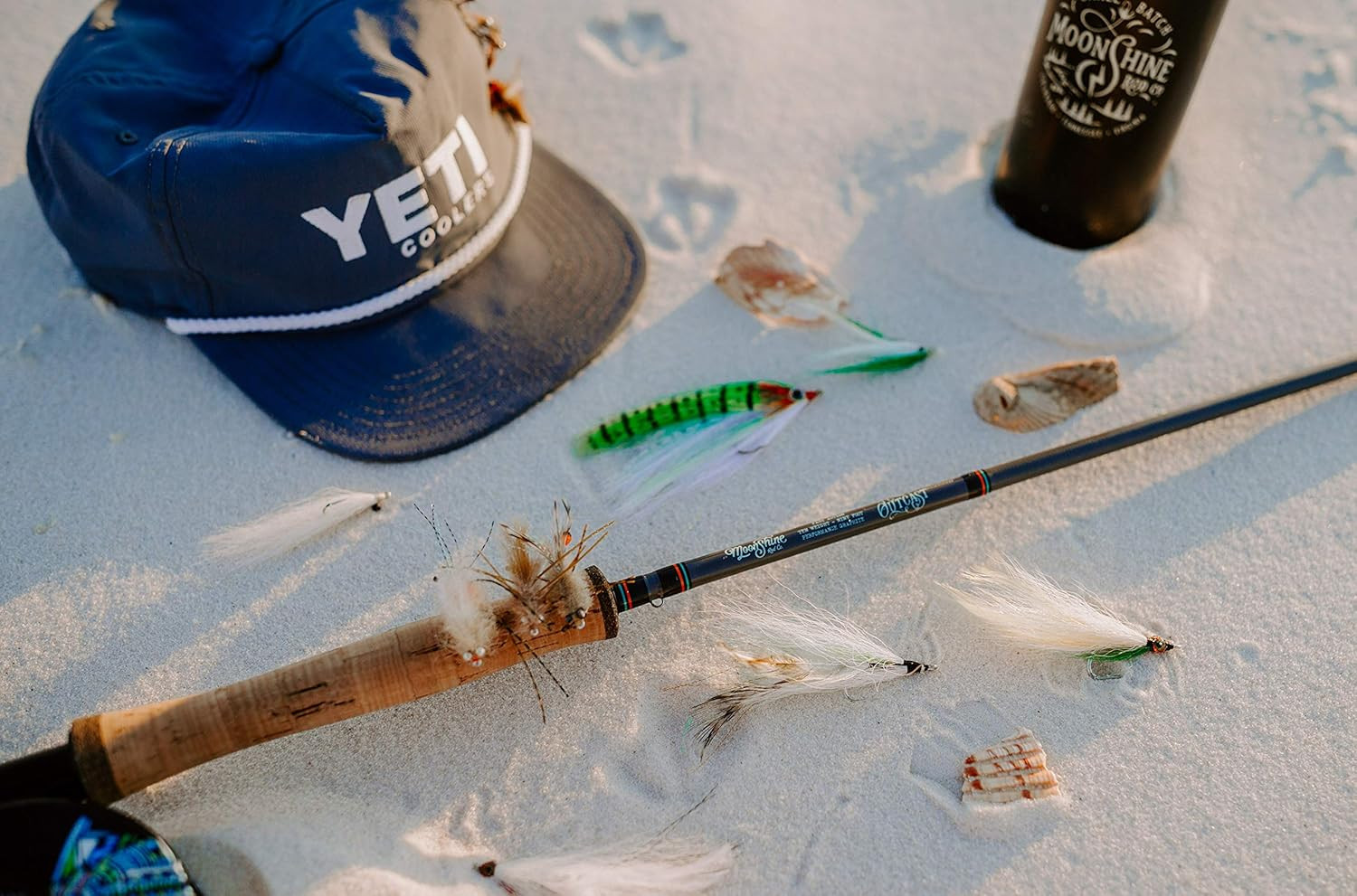 Fly Fishing Rod with Carrying Case and Extra Rod Tip Section Fast Action, the Ou