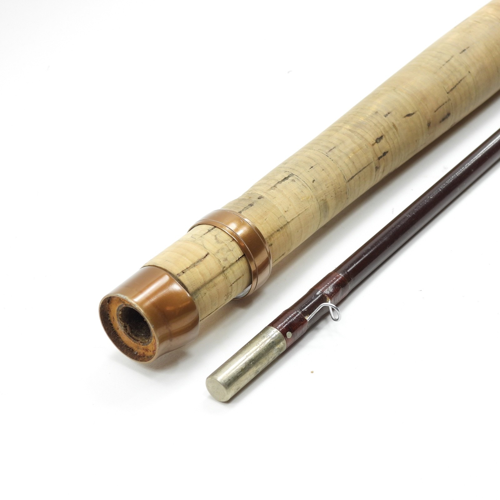 Unmarked Fiberglass Fly Fishing Rod. 7’ 11”. 6-7wt. See Description.