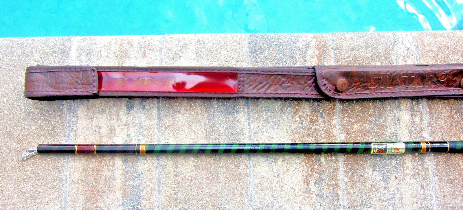 SILSTAR Extendable Telescopic Travel Fishing Pole: 6 Pieces: 10’11” – NEW OTHER!