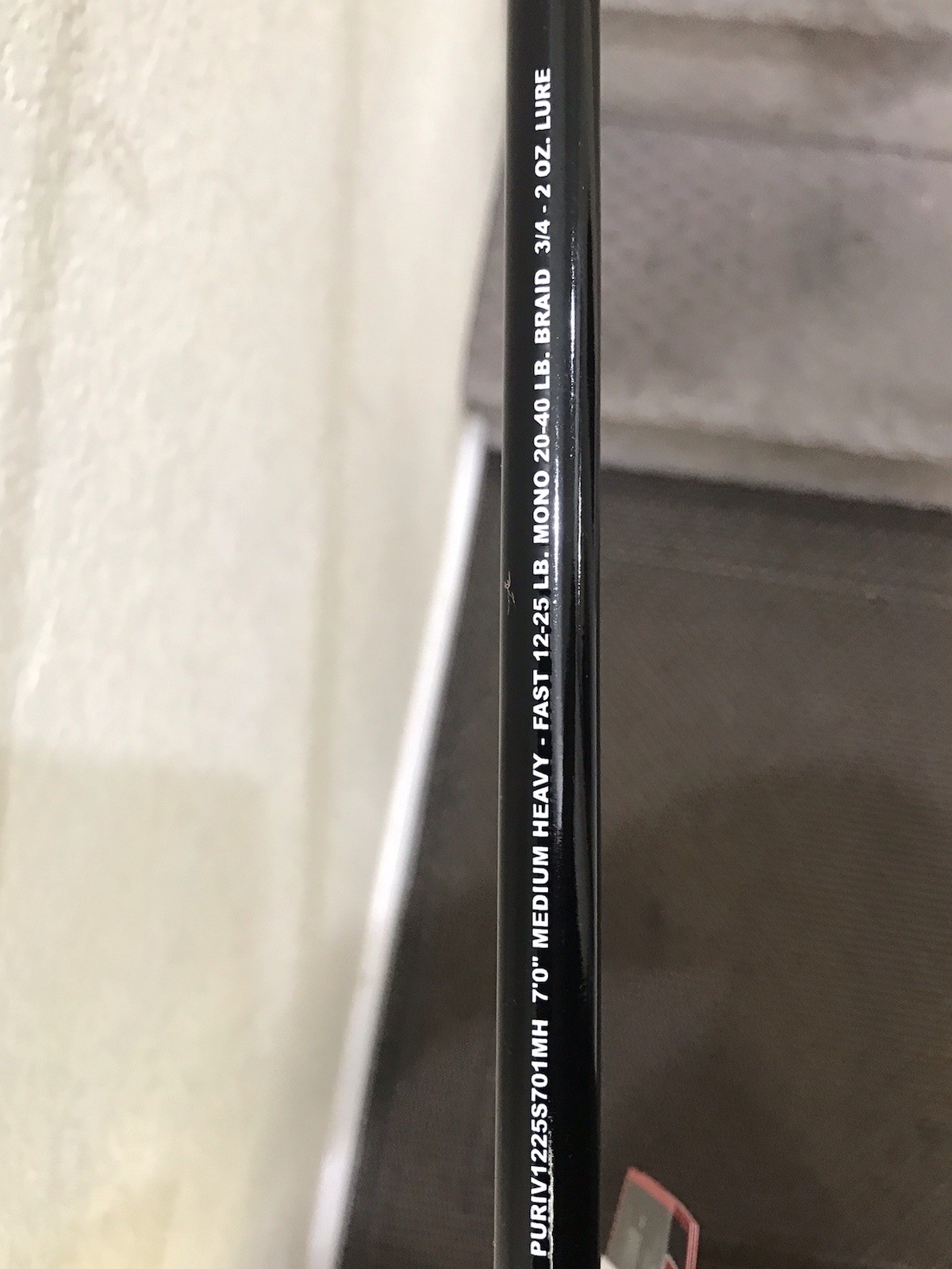 PENN PURIV1225S701MH LONG CAST SPINNING FISHING ROD 7’FT 20-40LB BRAID ONE PIECE