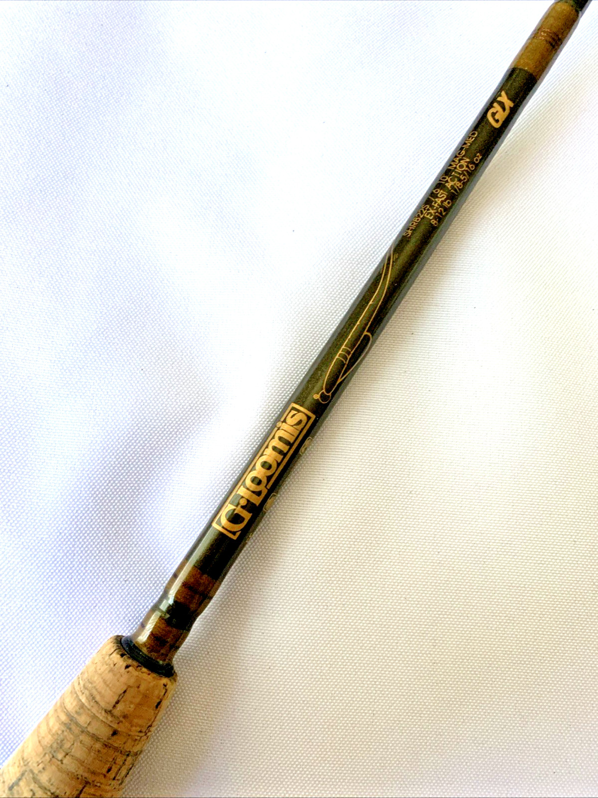 G Loomis SHR8225 GLX 6’10” Mag-Med 8-12Lb Ex-Fast Action Spinning Fishing Rod