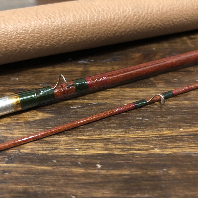 Phillipson Challenger 76R Woven Trevarno Glass Fly Rod Vintage
