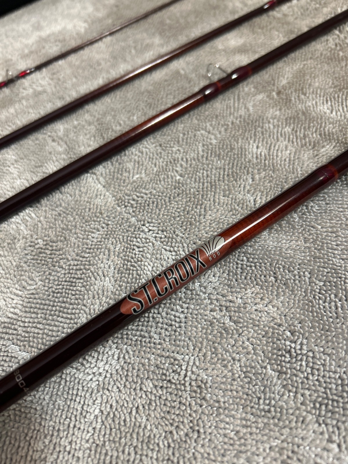 MINT St. Croix Imperial 9′ #6 weight 4 piece fly fishing rod