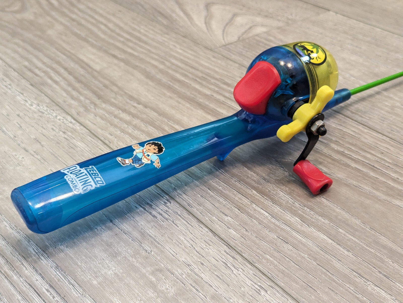 Zebco Floating Combo Dora Go Diego Go Kids Spincast Reel Fishing Rod