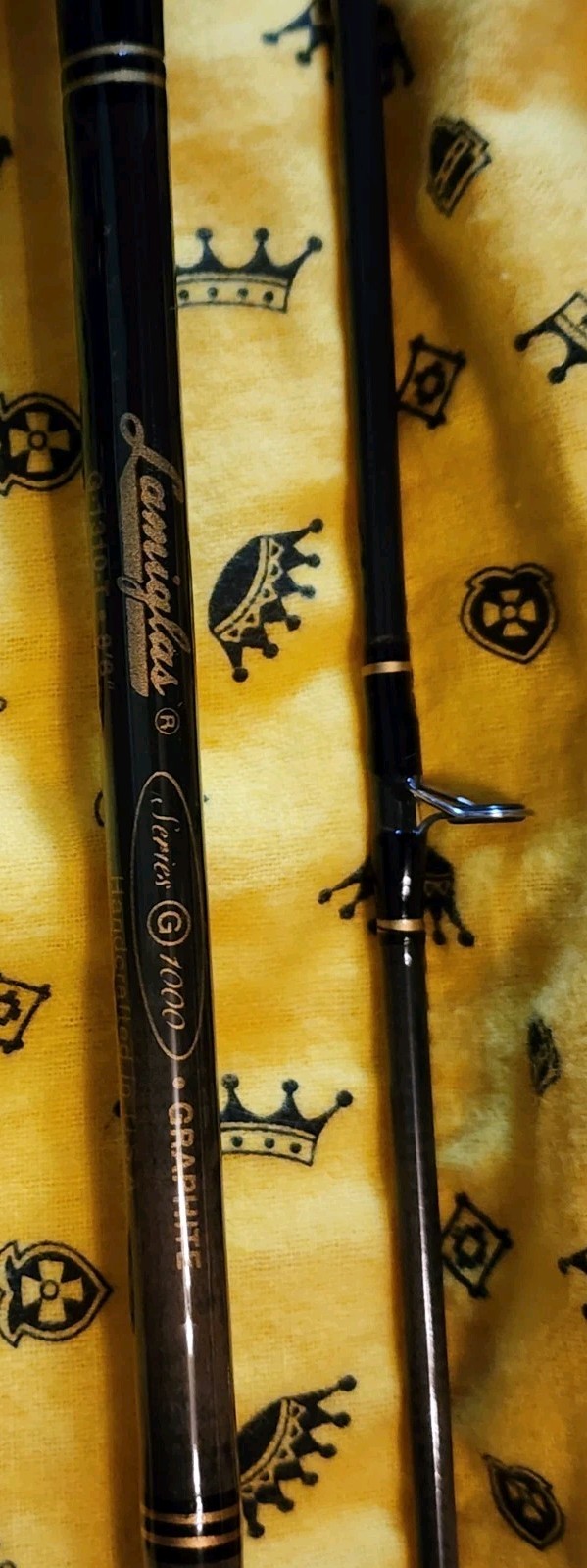 Rare New Lamiglas G1310T Medium Heavy 10-20lb 8’6″ 2pc Csting Rod USA +Sock&Tube