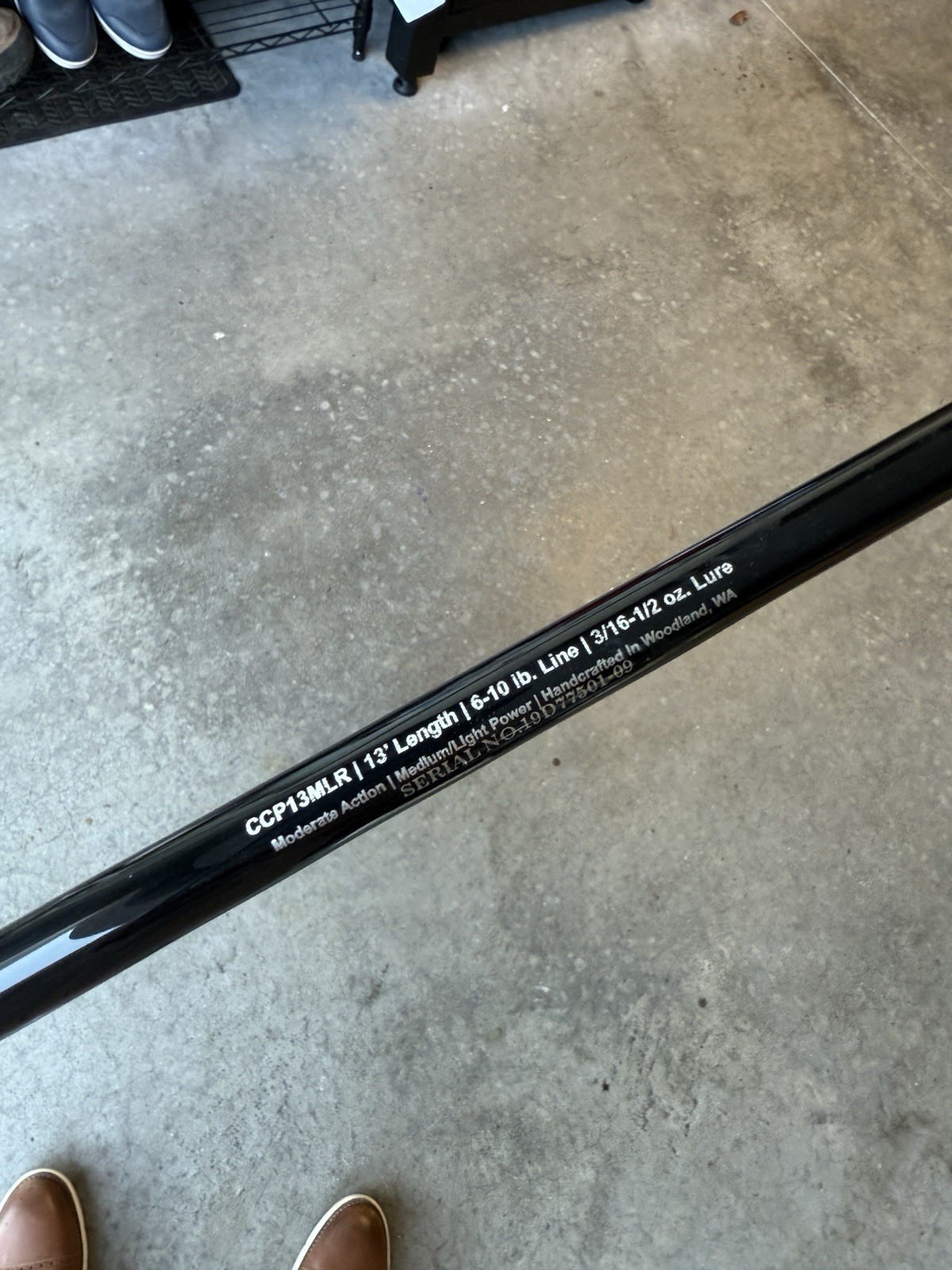 Lamiglas “The Closer” CCP13MLR 13ft Centerpin Rod