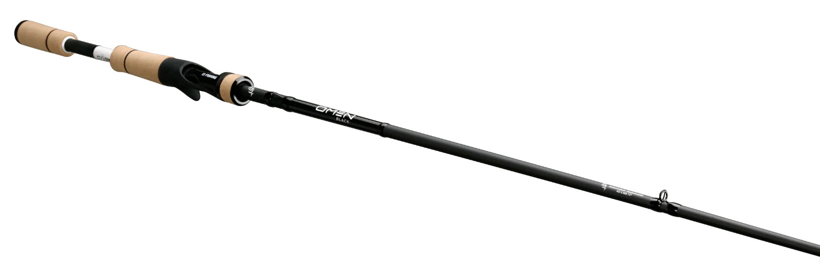 13 Fishing Omen Black Casting Rod 7’1″ 12-20 lb Butt Joint OBC71MH2BJ