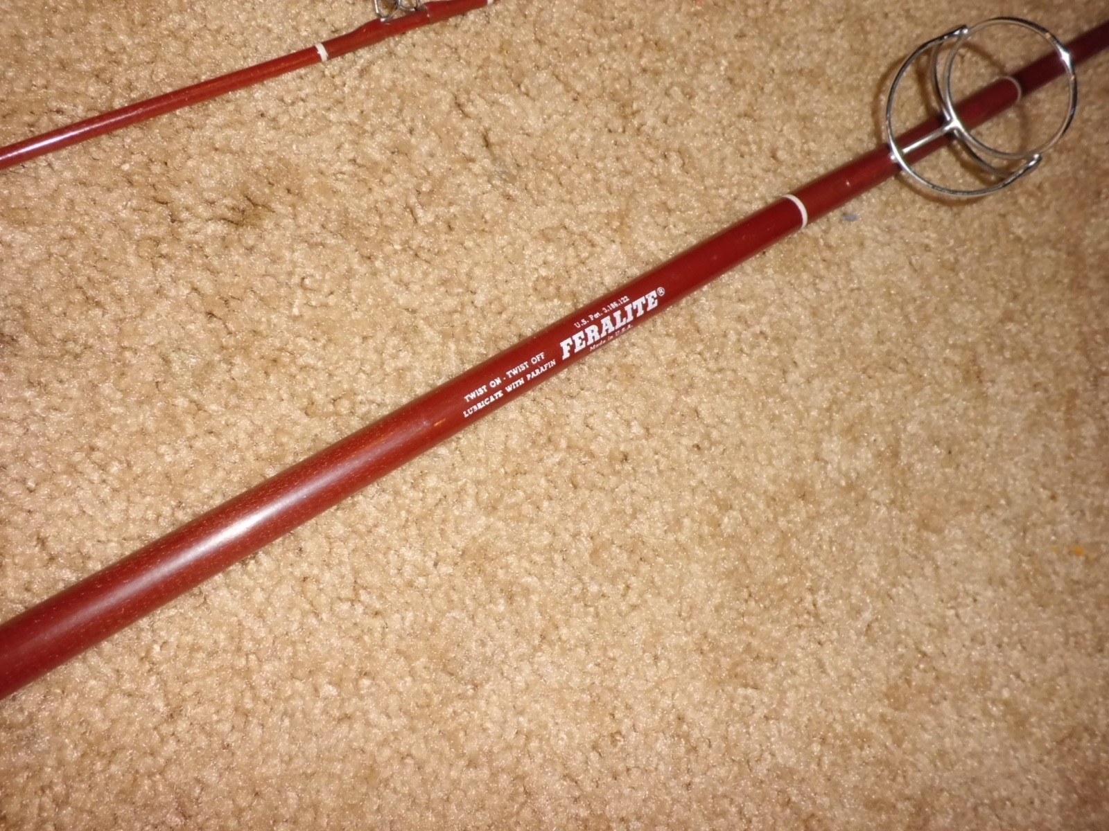 Vintage Fenwick PLS75 Spinning 7’6″ Rod made in USA- 6-12lb test #I 46496