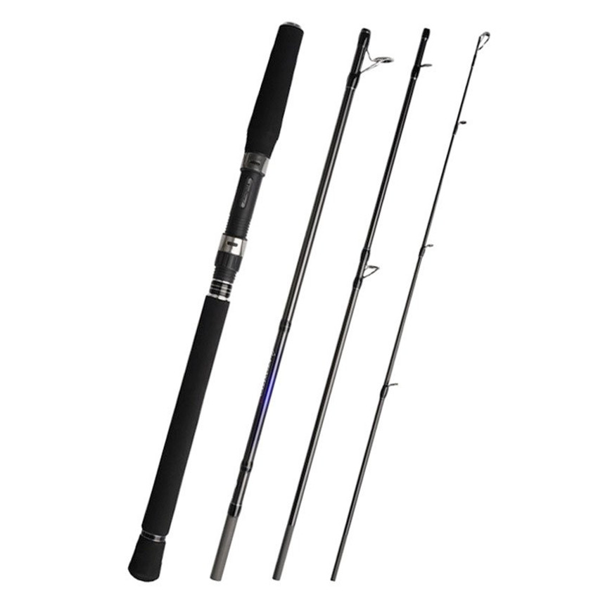 YUMINGBU Portable 12-30LB Heavy Jig Spinning Rod Boat Trolling Travel Fishing