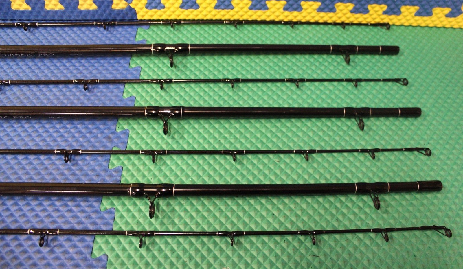 Okuma Black Classic Pro 9′ 0″ Mooching Rod CPM-90M 4-Pack!