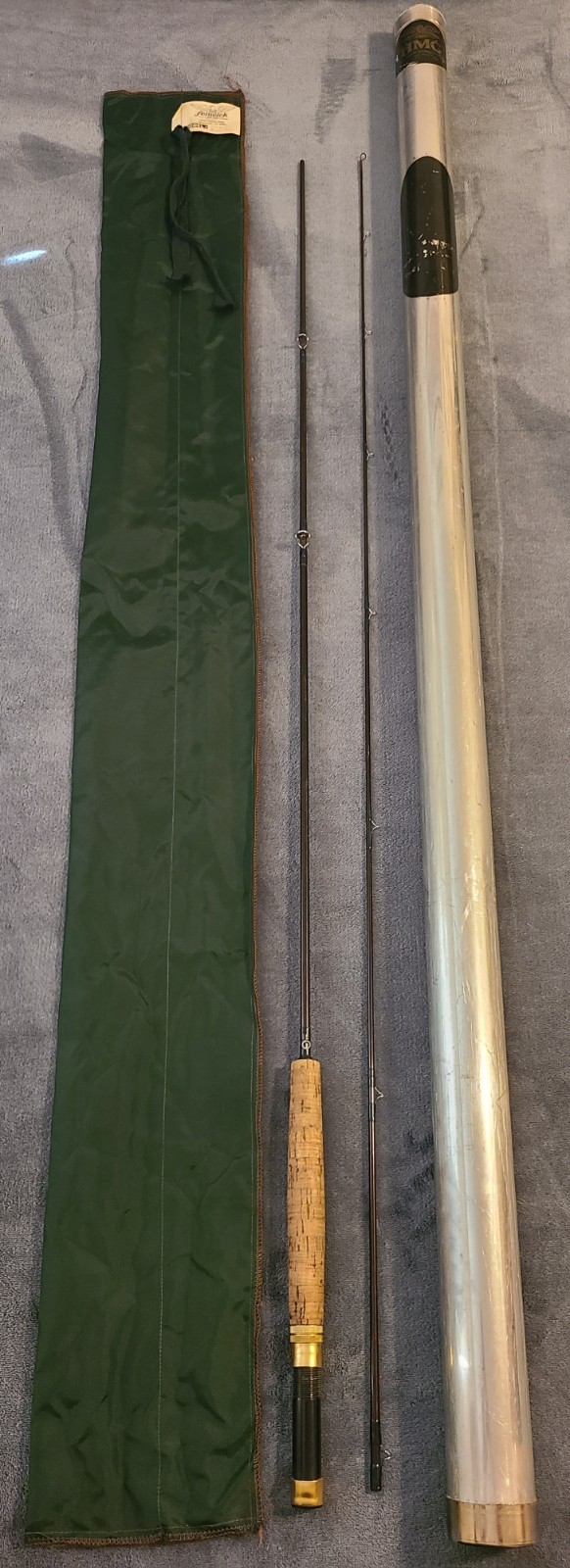 Fenwick Hmg Gs81sc Fly Rod With Tube And Sleeve. Two Peice.