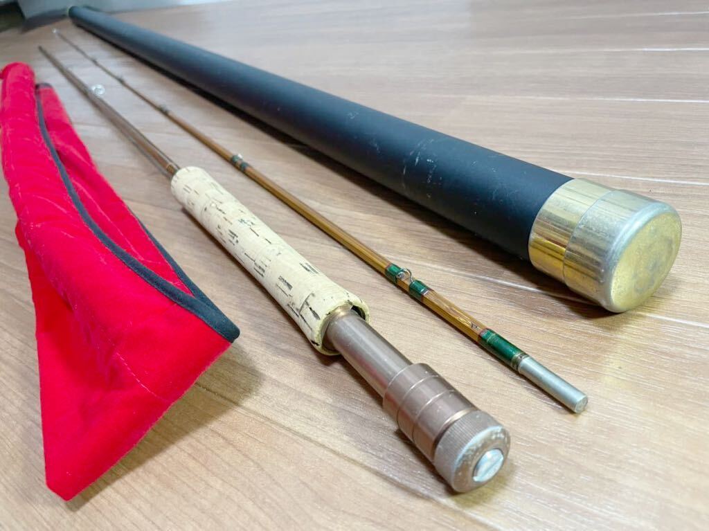 Pezon et Michel Ritz Super Parabolic PPP Fario Club 8’5 #6 Bamboo Fly Rod