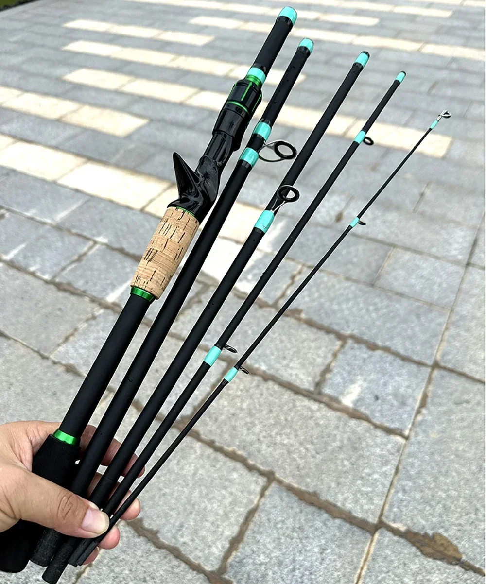 Casting Spinning Lure Fishing Rod Solid ML Tip 1.8/2.1m Ultralight Trout Jigging