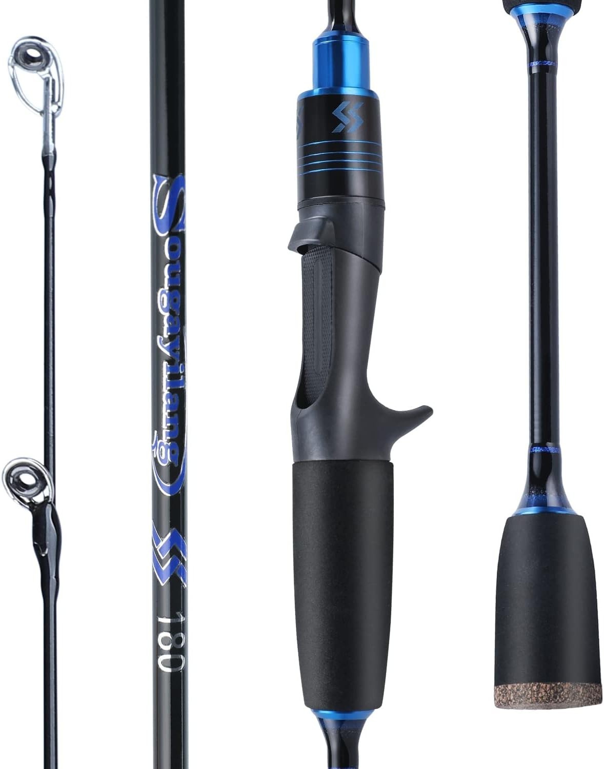 6ft Ultra-Sensitive Carbon Spinning Rod with EVA Grip – Perfect for Trout