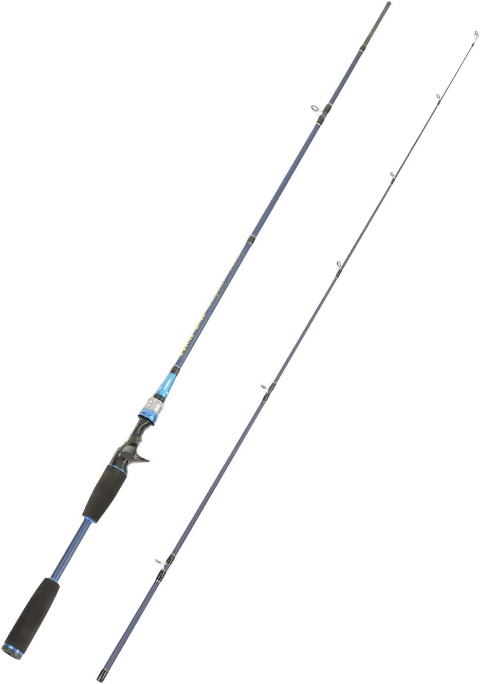 E Series – Sirius Casting Rod 2-Piece 7-Feet Graphite Portable Baitcast Inshore
