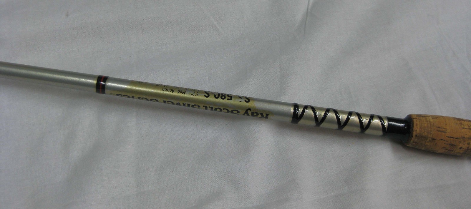 Lot of 2, Ray Scott Silver Series Fishing Rods. 5’8″ medium action, worm rods