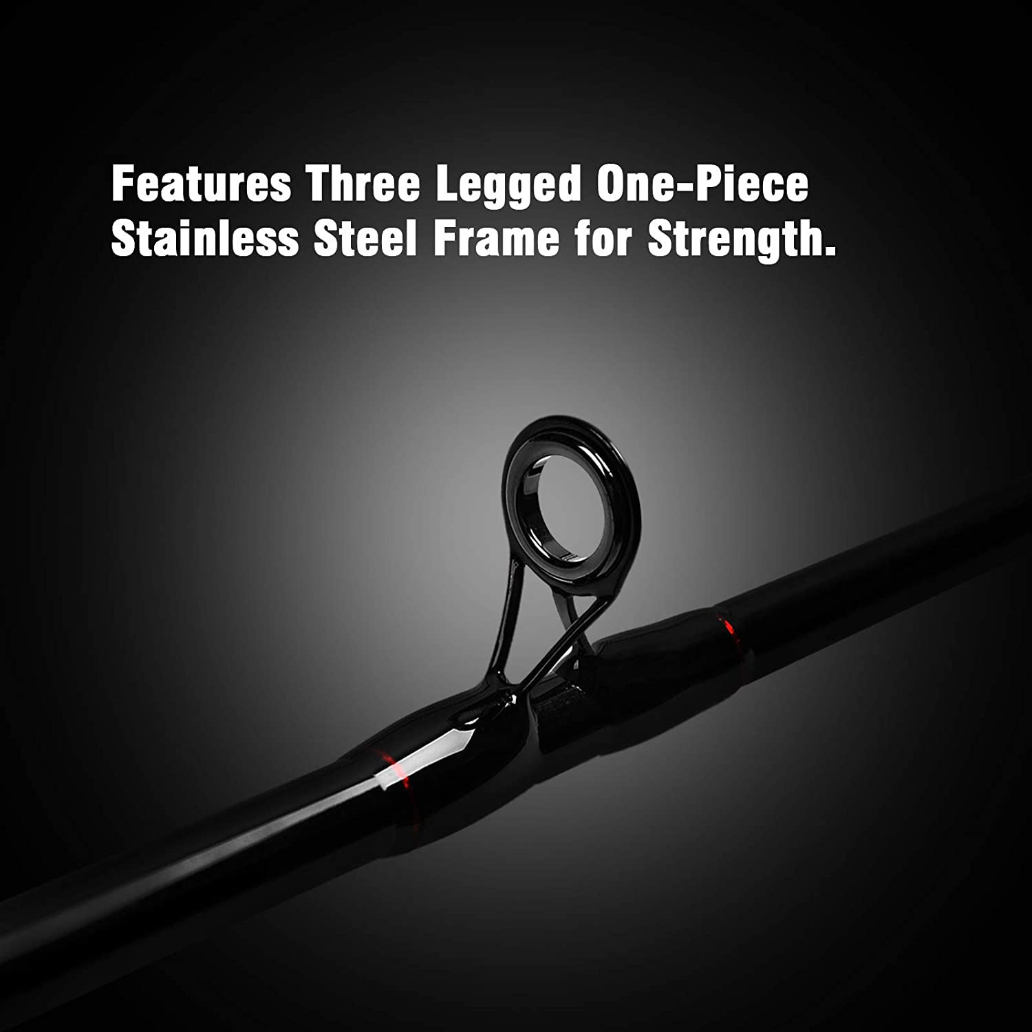4-Piece Travel Casting Rod Carbon Baitcasting Portable Fishing Pole Baitcaster