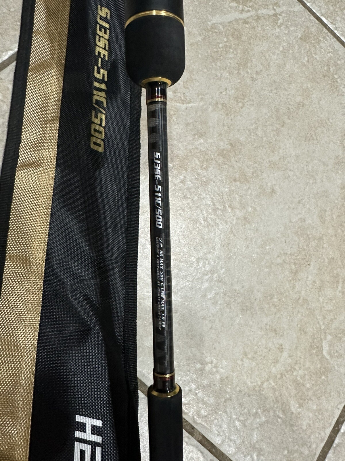 TOKAYO HEARTY RISE SLOW JIGGING ROD III SE. POWER 2. 500gr. Conventional Rod
