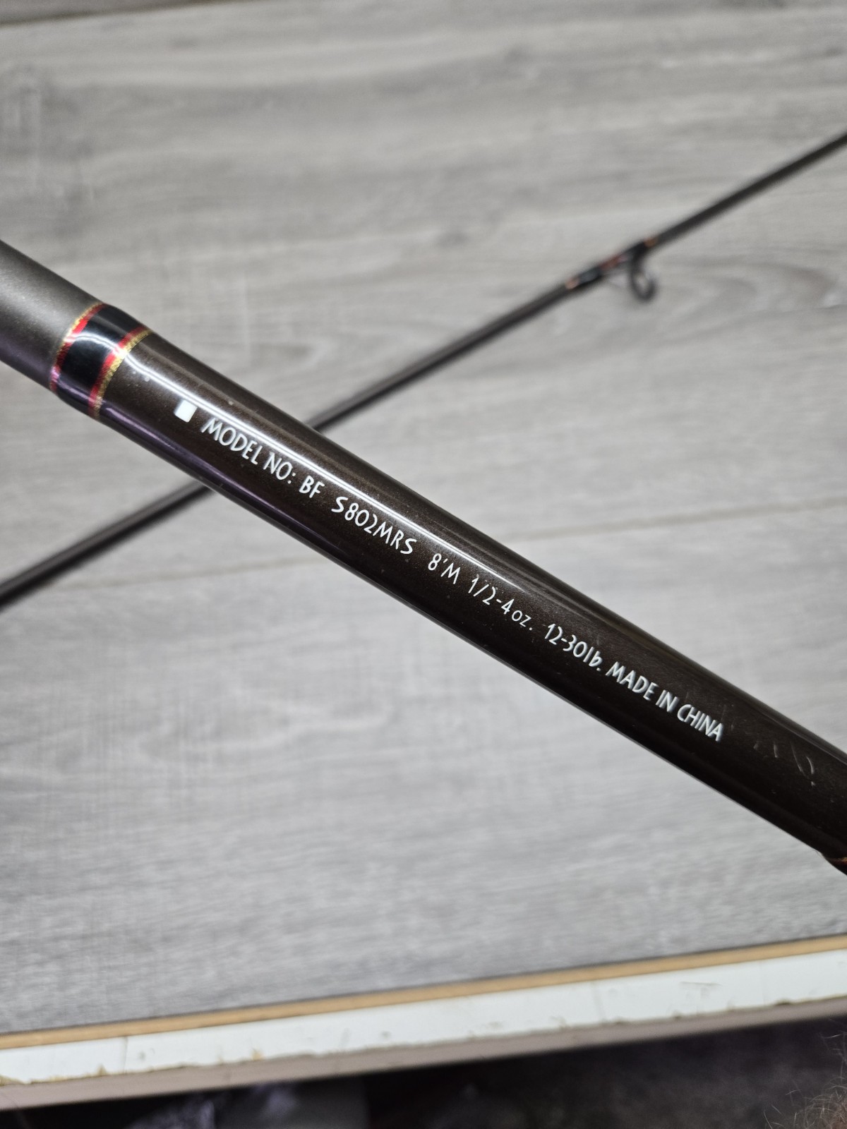 Daiwa Beefstick 8ft 2 Piece Rod 12-30 Lb Test S802MRS