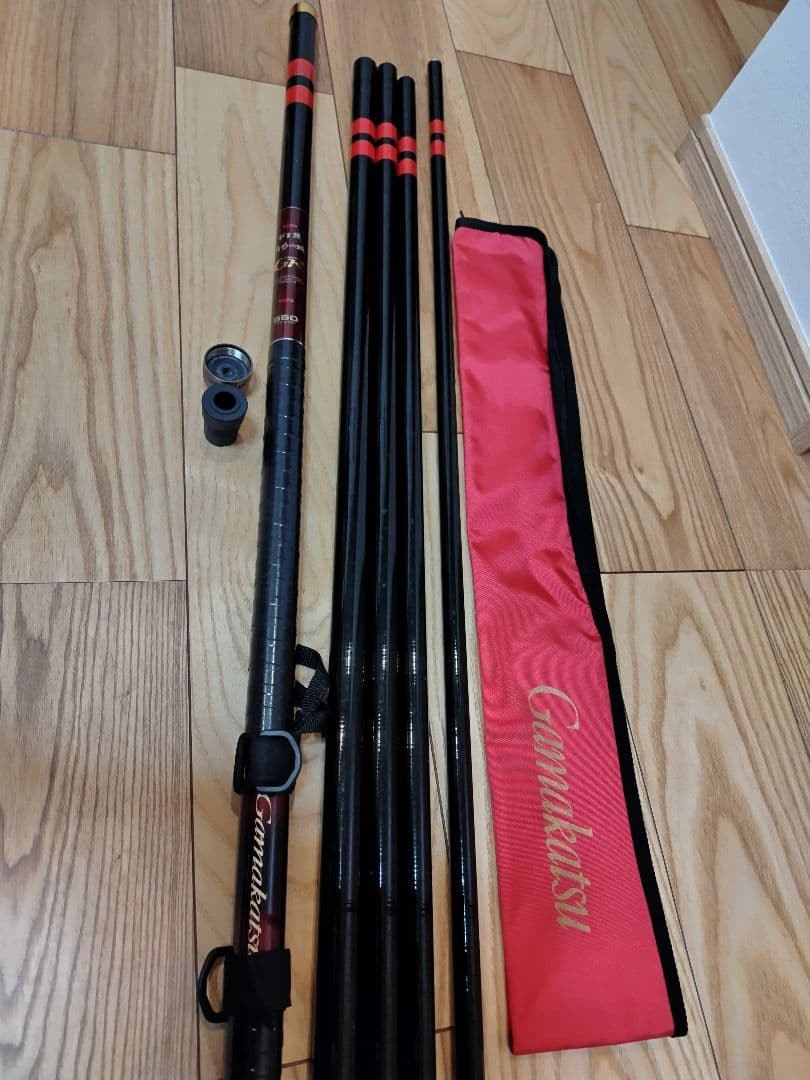 Gamakatsu Tamamono Pattern GR 550 Carbon Fishing Pole 5.5m Unused